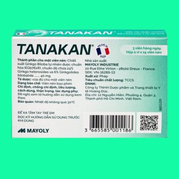 Tanakan 40mg 4 Tanakan 40mg