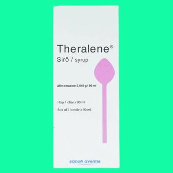 Thuốc Theralene Sanofi có tác dụng điều trị mất ngủ, viêm mũi