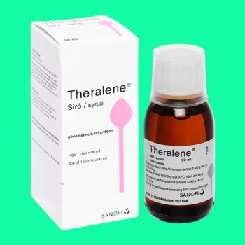 Thuốc Theralene Sanofi có tác dụng điều trị mất ngủ, viêm mũi