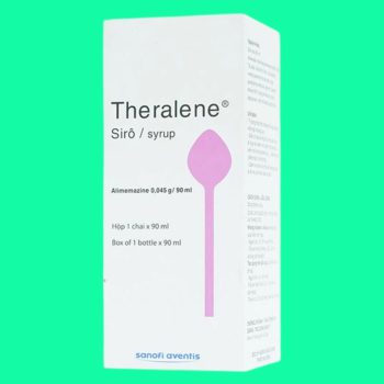 Thuốc Theralene Sanofi có tác dụng điều trị mất ngủ, viêm mũi