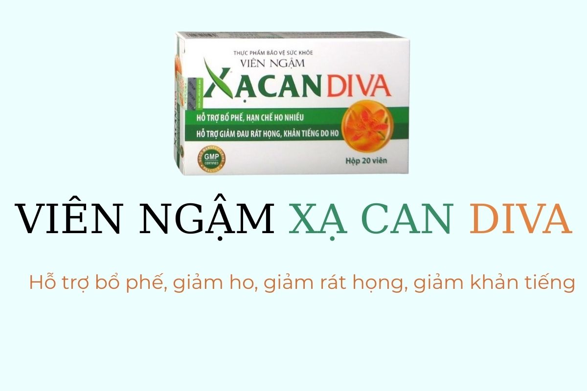 Viên ngậm Xạ Can Diva
