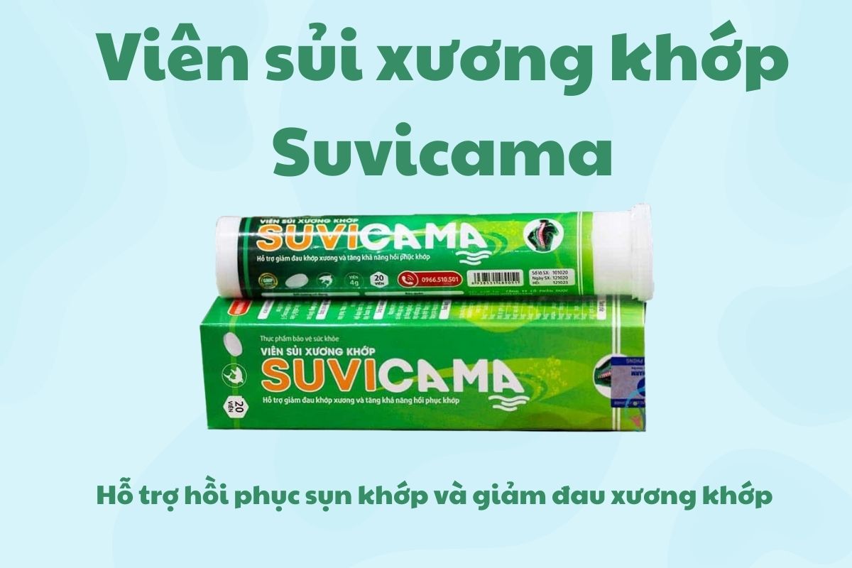 Viên Sủi Xương Khớp Suvicama