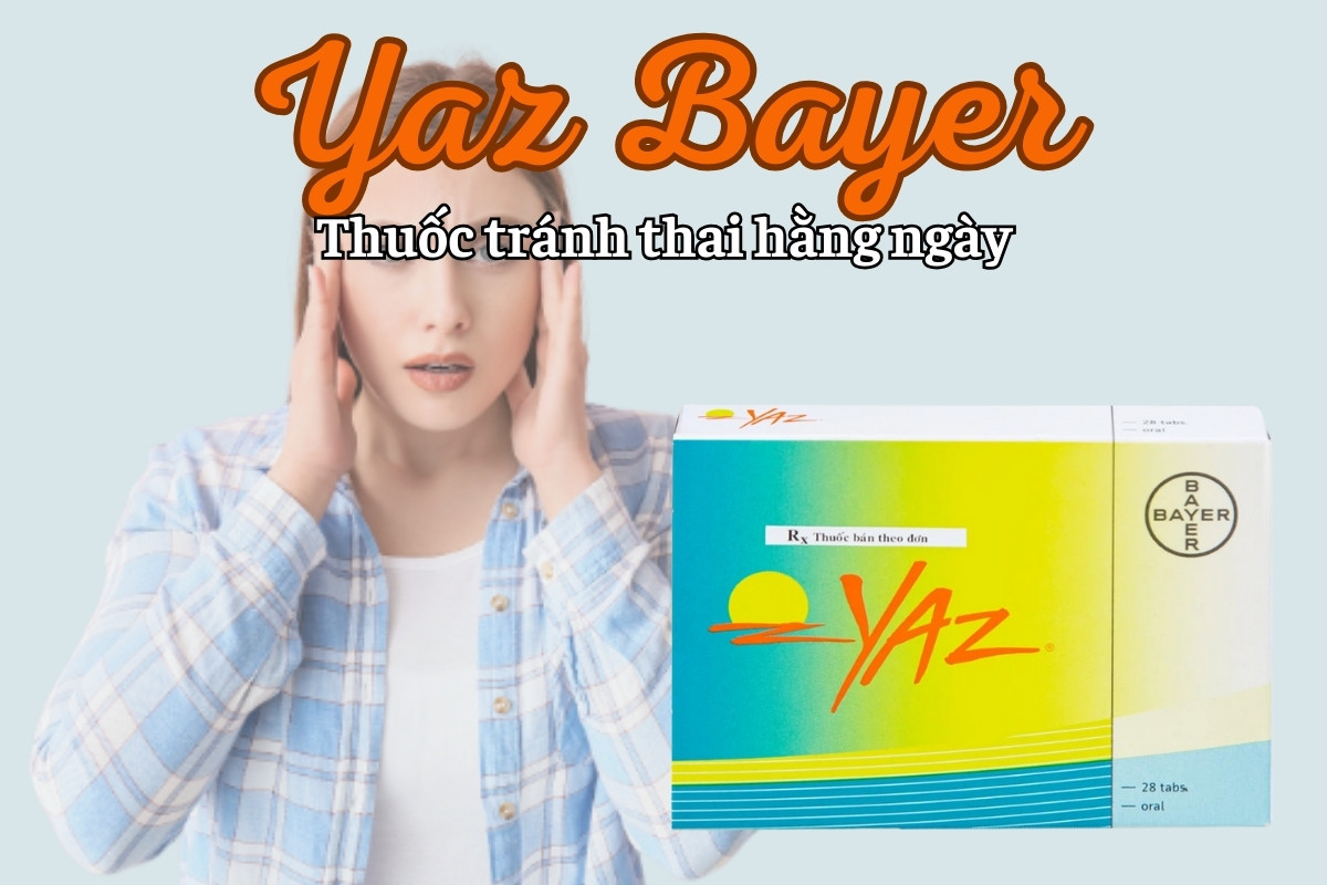 Yaz Bayer tránh thai hằng ngày
