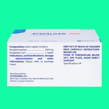 Acefalgan 500