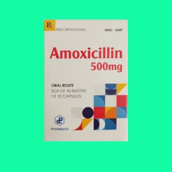 Amoxicillin 500mg Pharbaco
