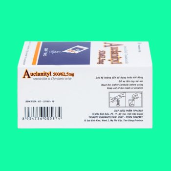 Auclanityl 500/62.5mg