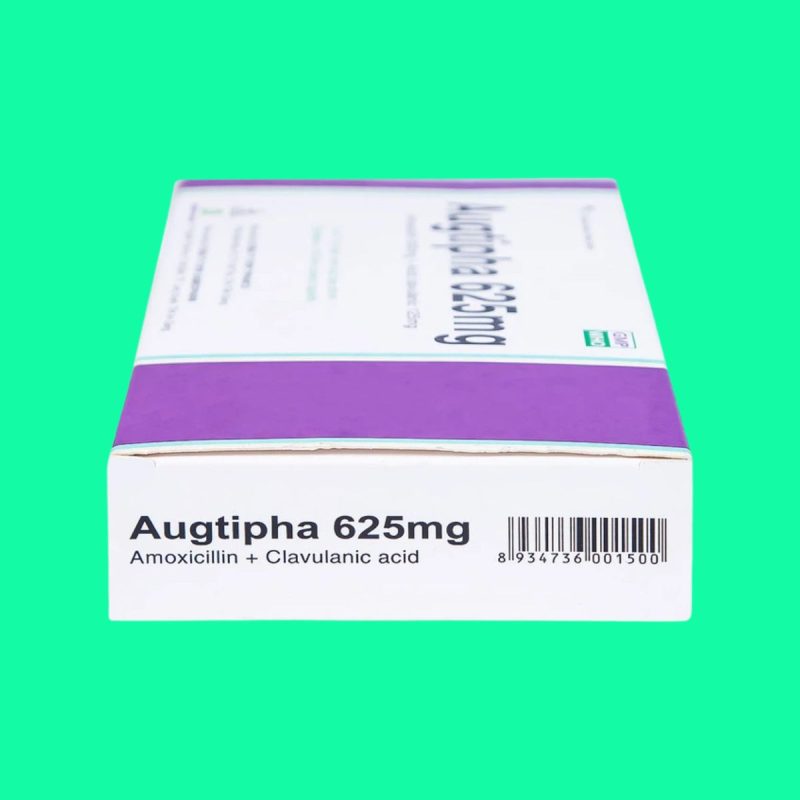 Thuốc Augtipha 625mg điều trị nhiễm khuẩn vết thương, viêm tủy xương