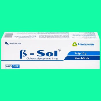 Thuốc B- Sol Agimexpharm có tác dụng điều trị hàm dai dẳng, lichen phẳng