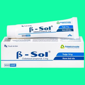 Thuốc B- Sol Agimexpharm có tác dụng điều trị hàm dai dẳng, lichen phẳng