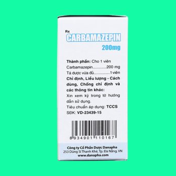 Carbamazepin 200mg Danapha