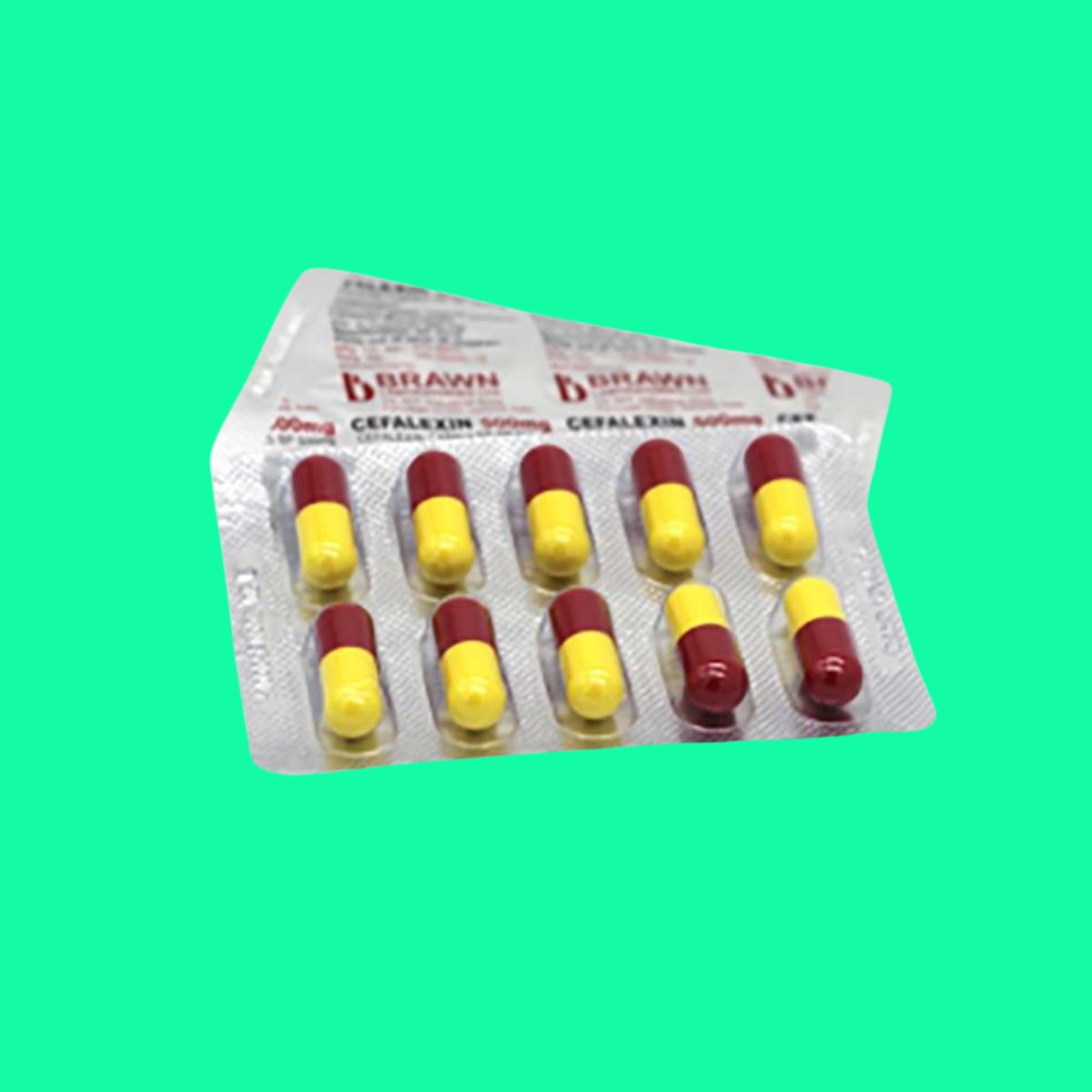Cefalexin 500mg Brawn (5) Cefalexin 500mg Brawn
