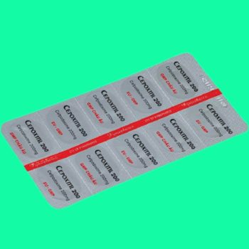 Thuốc Cepoxitil 200 Pymepharco có tác dụng điều trị nhiễm khuẩn nhạy cảm với thuốc