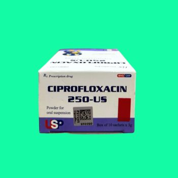 Ciprofloxacin 250 US
