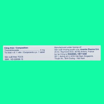 Coltramyl 4mg