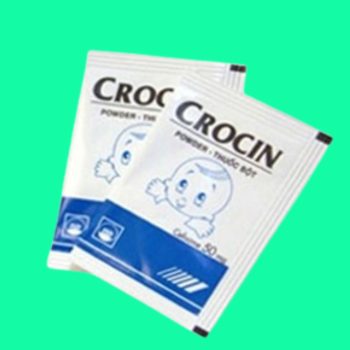Thuốc Crocin Kid 50mg có tác dụng điều trị các nhiễm khuẩn nhạy cảm với thuốc
