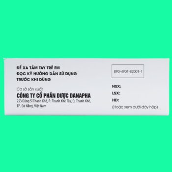 Dung dịch Danapha PVP - IODINE 10% có tác dụng sát trùng các vết thương hở