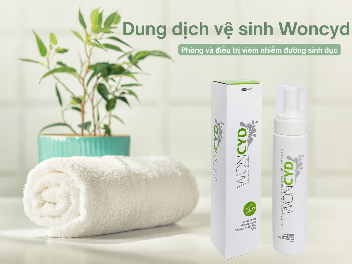 Dung dịch vệ sinh Woncyd 17 Dung dịch vệ sinh Woncyd