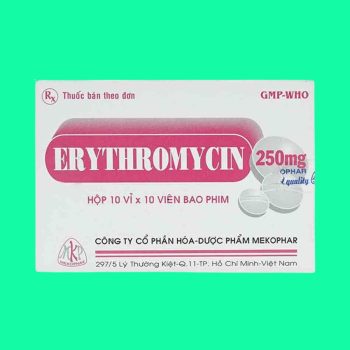 Erythromycin 250mg Mekophar