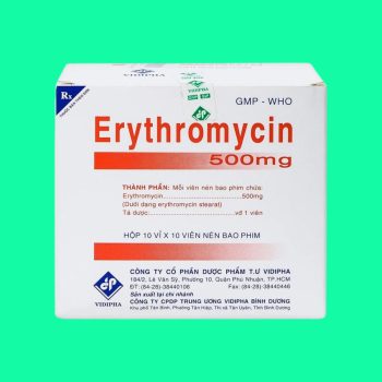 Erythromycin 500mg Vidipha