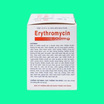 Erythromycin 500mg Vidipha