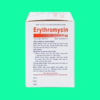 Erythromycin 500mg Vidipha