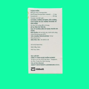 Glomoti-M 5/50 Sachet