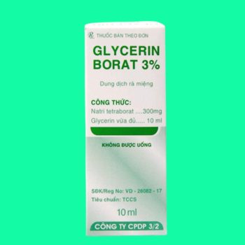Glycerin Borat 3%