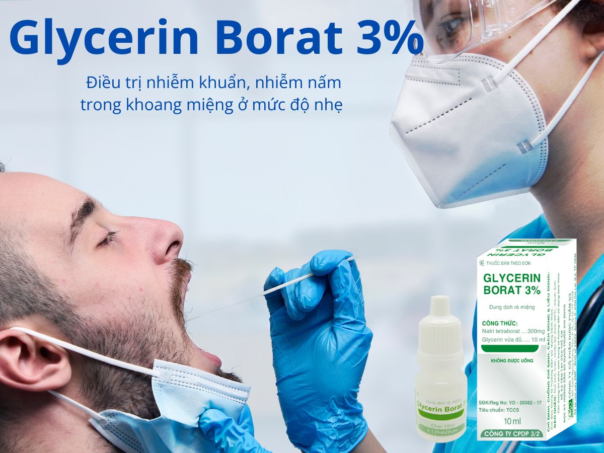 Glycerin Borat 3%