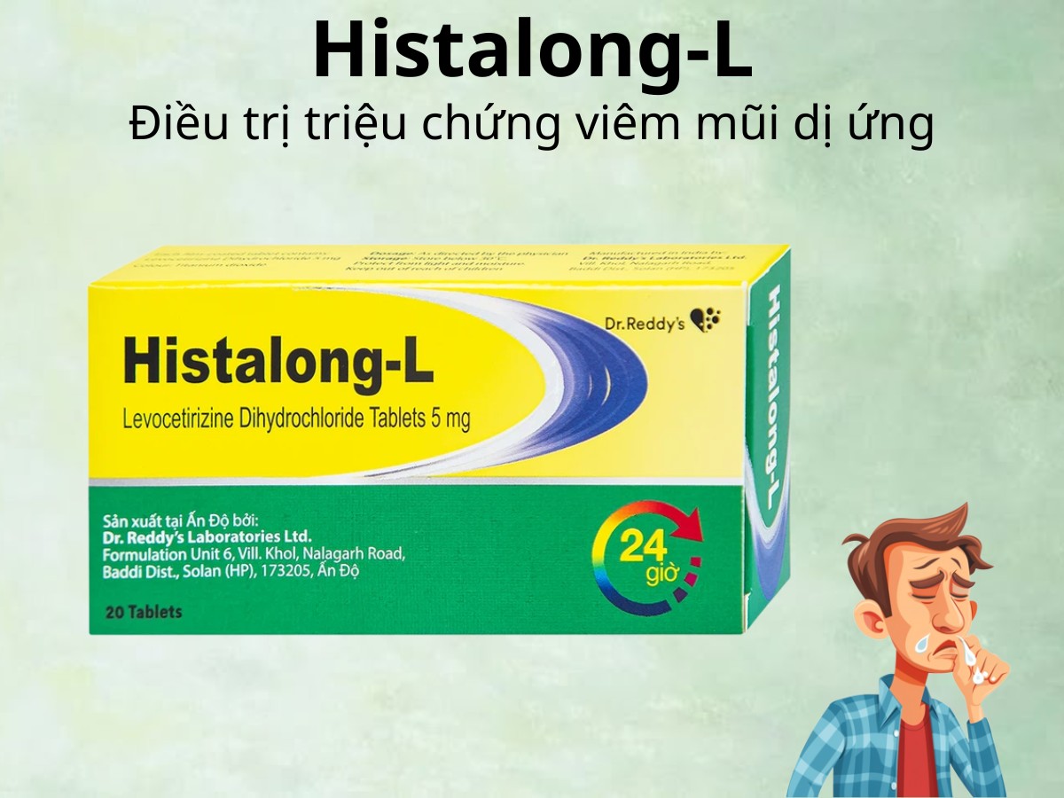 Histalong - L điều trị triệu chứng viêm mũi dị ứng