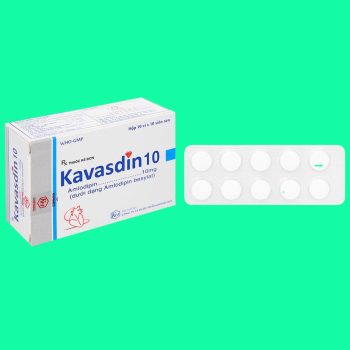 Thuốc Kavasdin 10 Khapharco có tác dụng điều trị tăng huyết áp