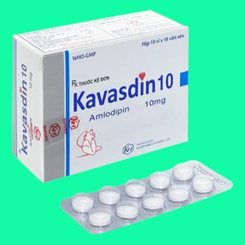 Thuốc Kavasdin 10 Khapharco có tác dụng điều trị tăng huyết áp