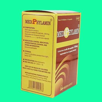 Mediphylamin 250mg
