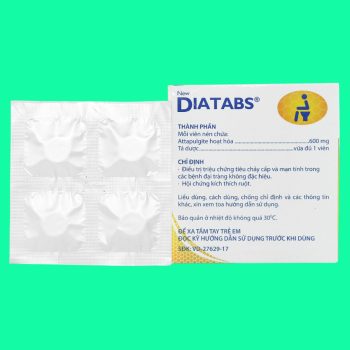 Thuốc New Diatabs 600mg có tác dụng điều trị triệu chứng tiêu chảy cấp hoặc mạn tính