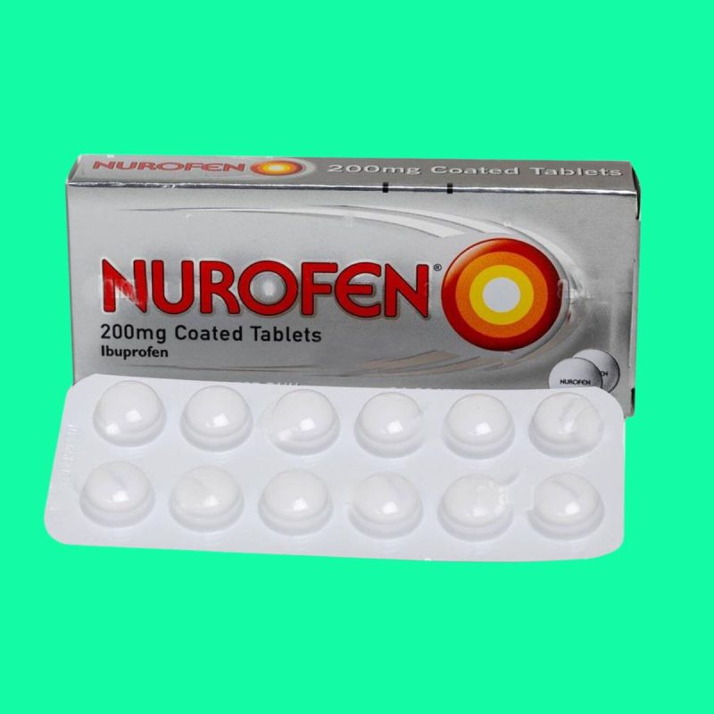 Thuốc Nurofen 200mg coated tablets giảm đau nửa đầu, đau dây thần kinh