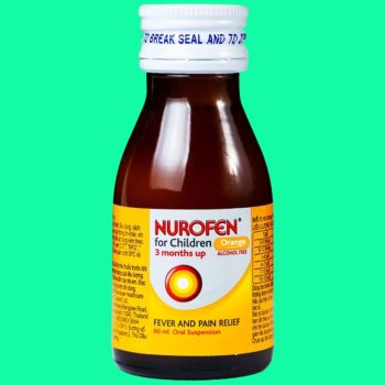 Thuốc Nurofen For Children có tác dụng hạ sốt và giảm đau nhẹ đến vừa
