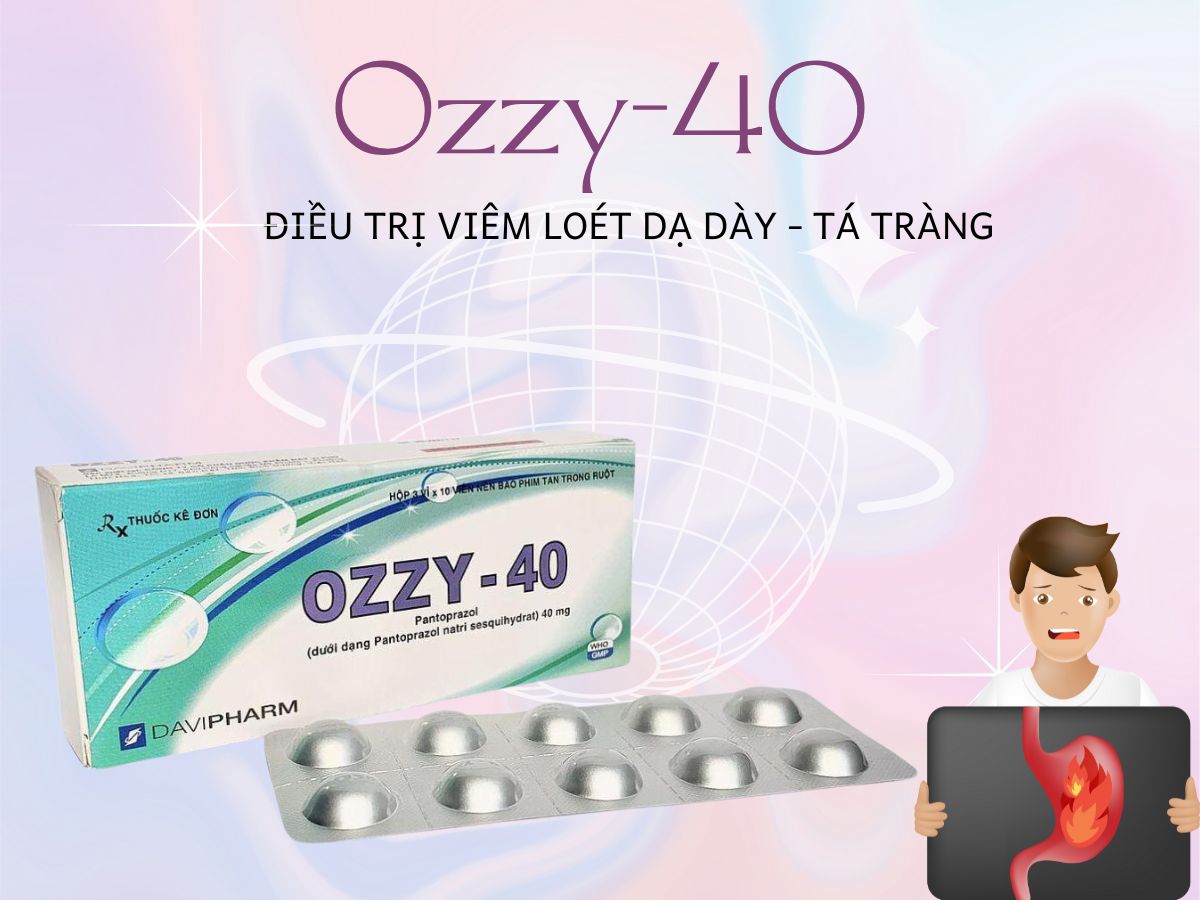 Ozzy-40 điều trị hội chứng Zollinger - Ellison