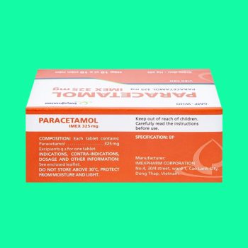 Paracetamol Imex 325mg