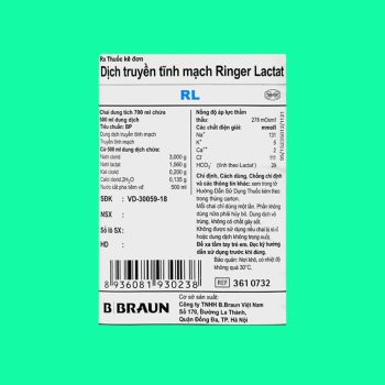 Ringer Lactat Braun