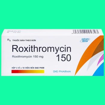 Thuốc Roxithromycin 150 DHG có tác dụng điều trị các nhiễm khuẩn nhạy cảm với thuốc