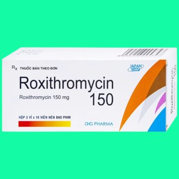 Thuốc Roxithromycin 150 DHG có tác dụng điều trị các nhiễm khuẩn nhạy cảm với thuốc