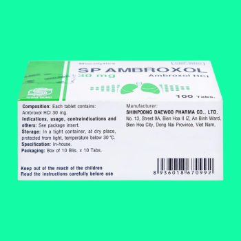 SP Ambroxol 30mg