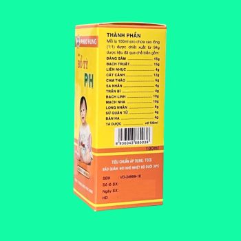 Siro Bổ Tỳ P/H