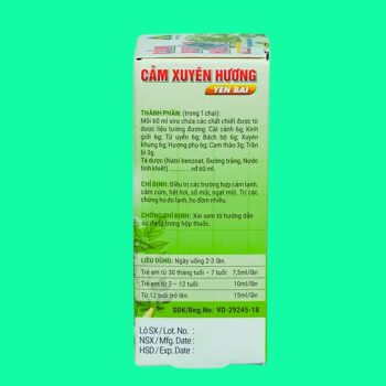 Siro Cảm Xuyên Hương Yên Bái