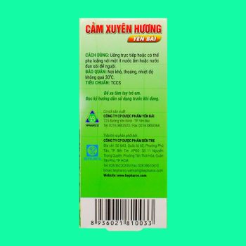 Siro Cảm Xuyên Hương Yên Bái