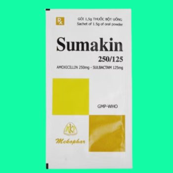 Thuốc Sumakin 250/125 có tác dụng điều trị các nhiễm khuẩn nhạy cảm với thuốc