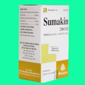 Thuốc Sumakin 250/125 có tác dụng điều trị các nhiễm khuẩn nhạy cảm với thuốc