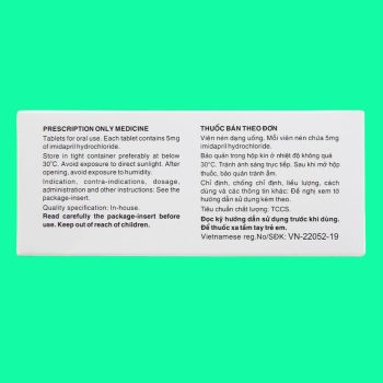 Tanatril Tablets 5mg