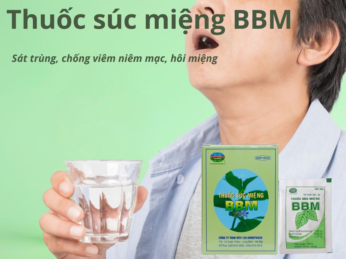 Thuốc súc miệng BBM 19 Thuốc súc miệng BBM