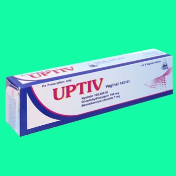 Viên đặt âm đạo Uptiv có tác dụng điều trị viêm âm đạo, nấm Candida