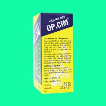 Viên ích mẫu OP.CIM
